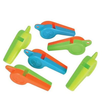 Hard Plastic Whistle 144/pc