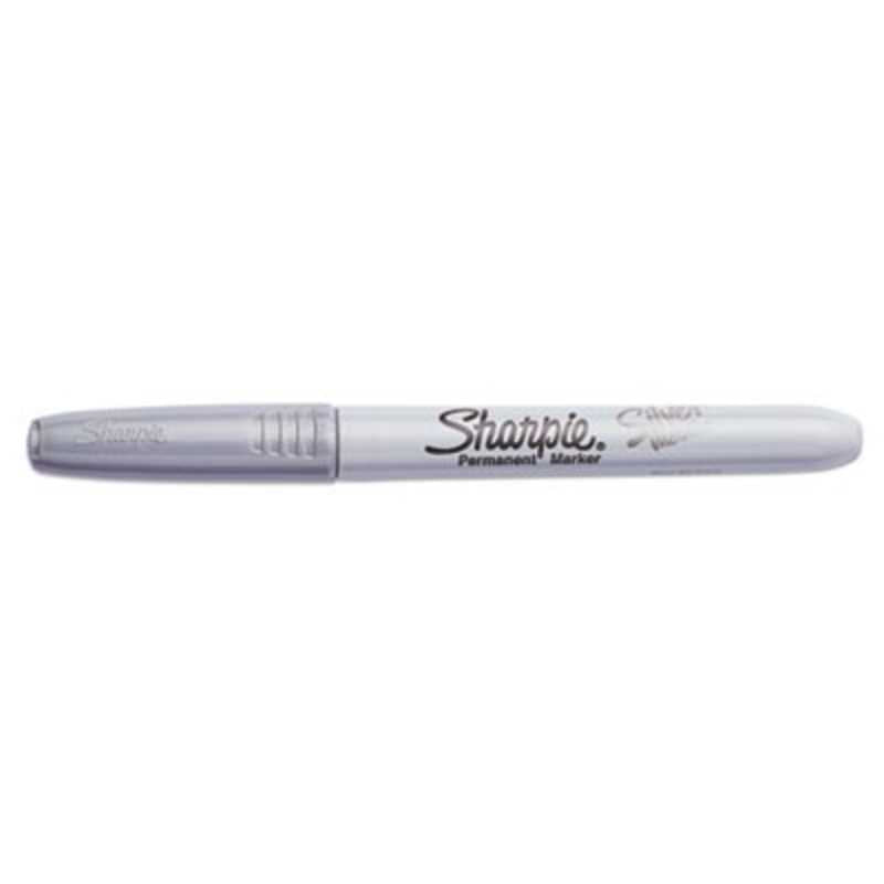 Metallic Fine Point Permanent Markers Silver