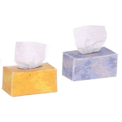 Mini Set of Two Tissue boxes miniature