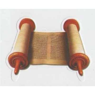 open Torah Cutouts W/glitter 20/pk. (discontinued)