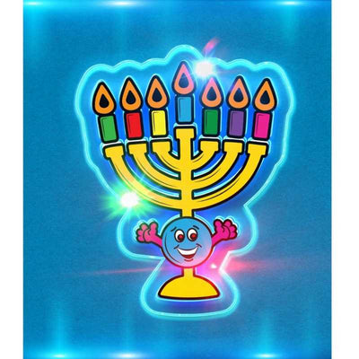 Menorah LED Window Gel