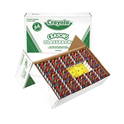 Crayola Crayons Classpack 64 Colors 832/pk 13 Sets