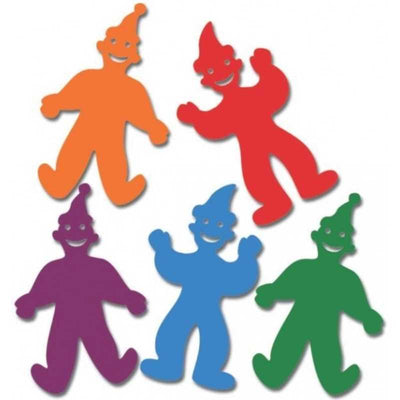 Clown Foam Shapes 40/pk (discontinued)