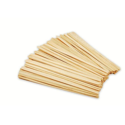 7.5"x0.25" Natural Craft Stir-Sticks 100/pk
