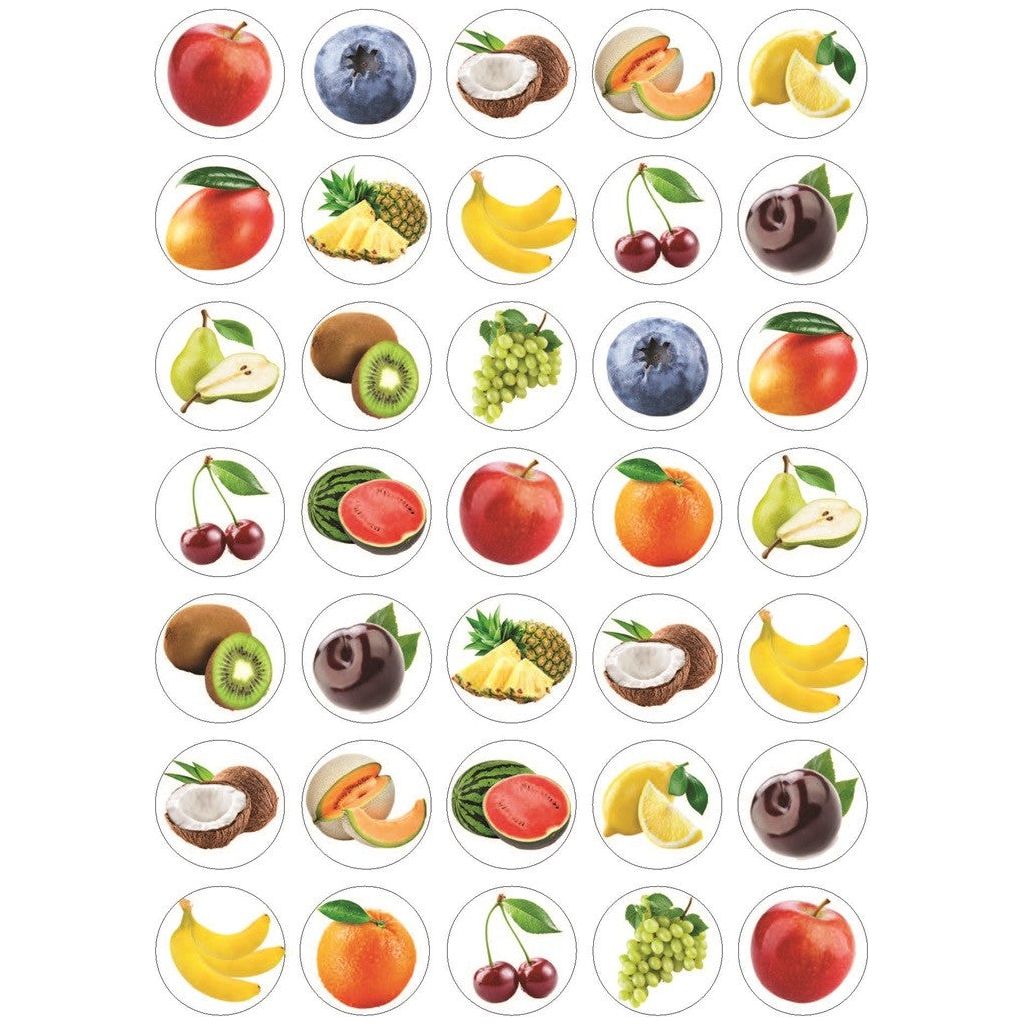 Fruit Stickers 3/4" (10 Sheets)