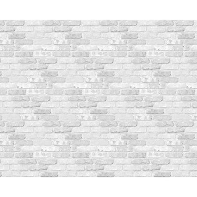 Fadeless Design Paper White Brick (48"x50')