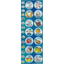 Seder circle stickers
