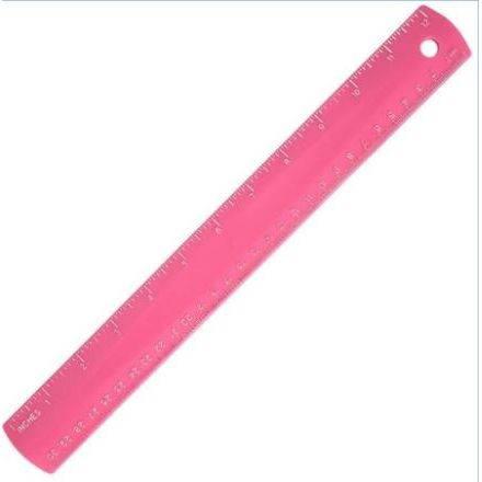 Flexible Ruler 12", Assorted