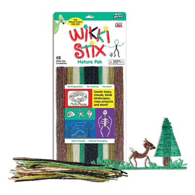 Wikki Stix Nature Pak 48/pk