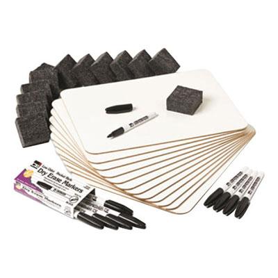 White Dry Erase Board Lapboard Set 12/sets 36 pieces