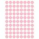 Color Coding Dot Sticker Pink 1/2" 13mm Color Print 32/pk