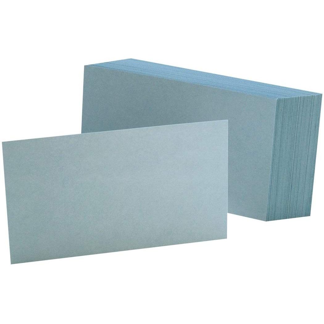 Index Cards 100/Pack (Ruled, White, 4" x 6")