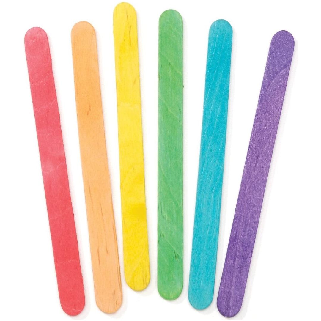 Craft Sticks Colored Regular Size 500/pk