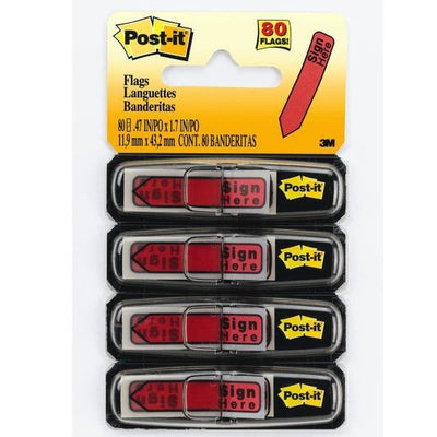 Flag arrow 80 pk Red