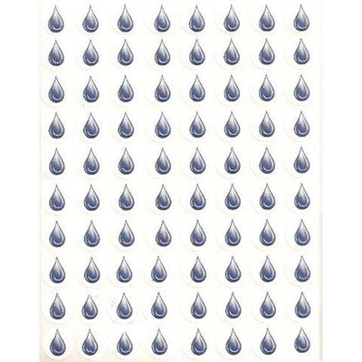 Raindrop Stickers 1/2" (10 Sheets)