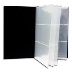Business Card Holder, 4.2"x7.5", 120 Inserts
