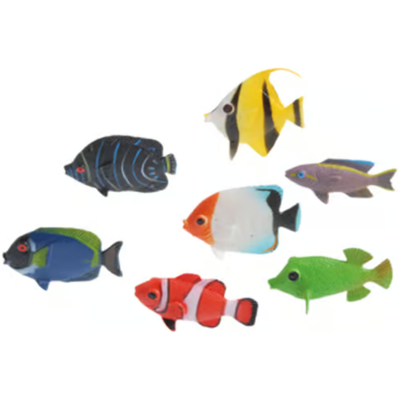 Mini Tropical Fish 1.5" 12/pk