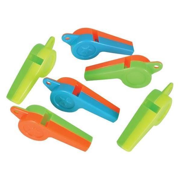 Hard Plastic Whistle 144/pc