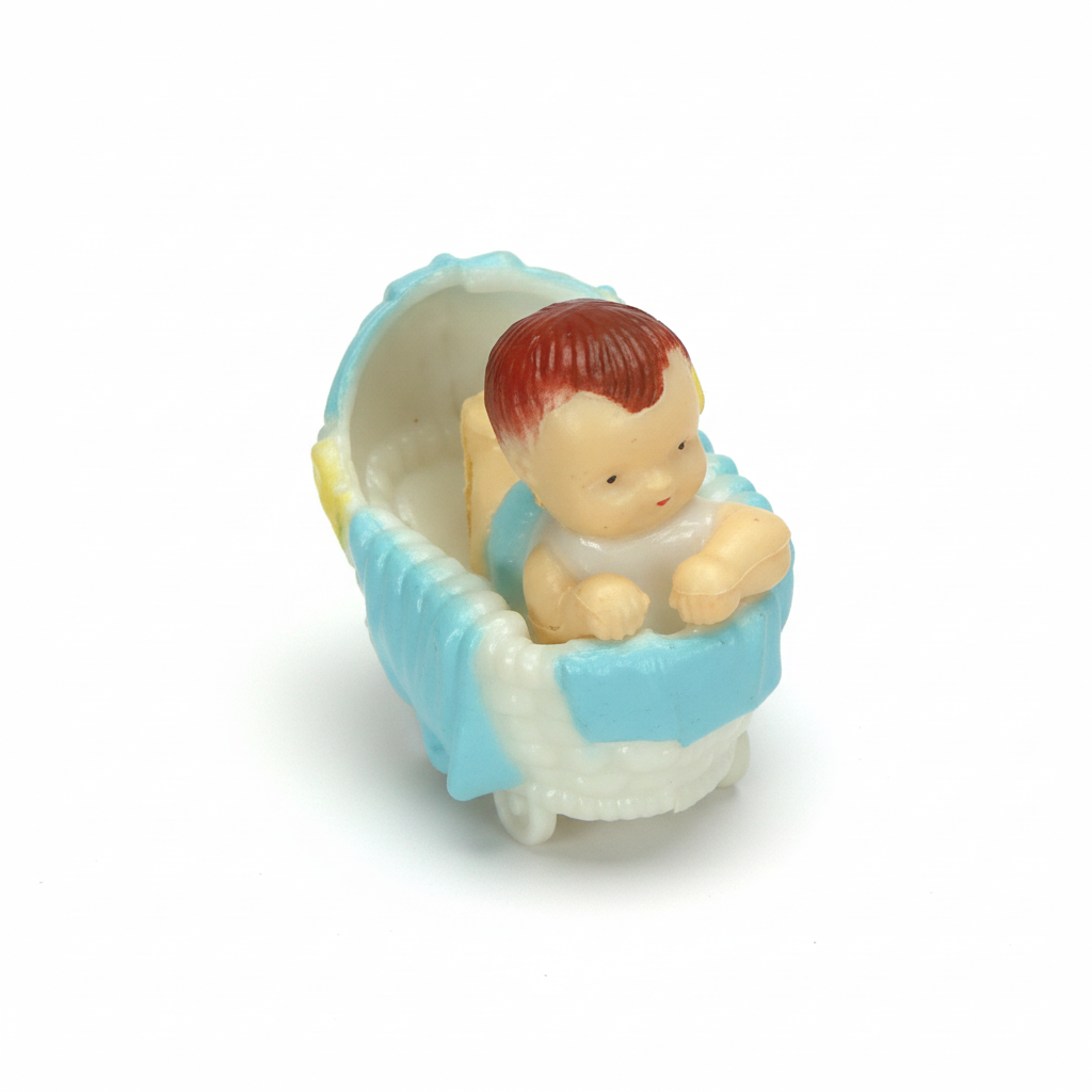 Baby Sitting on Basket 2.25" 12/pk