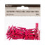 Mini Fuchsia Clothespins: 1 inch, 30 pieces