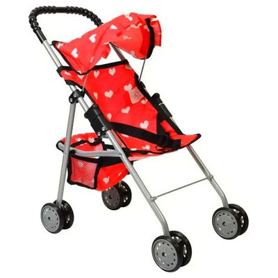 My First Doll Stroller With hood And Basket