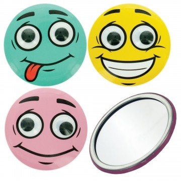 Emoticon Pocket Mirror