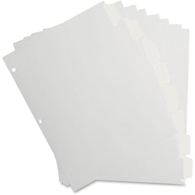 8-Tab Index Divider 8-1/2" x 11" Set of 8