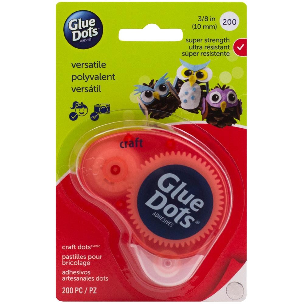 Glue Dots Clear Dot Disposable Dispenser