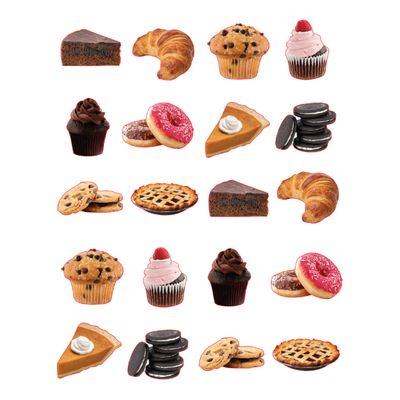 Mezonos Stickers Die Cut Color Print 10/pk