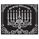Chanukah Velvet Art  6.5″ x 8″