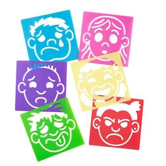 Emotion Stencils 6 Pc Set (Discontinued)