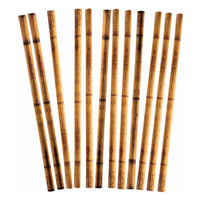 Bamboo Printed Straws 24/Pk