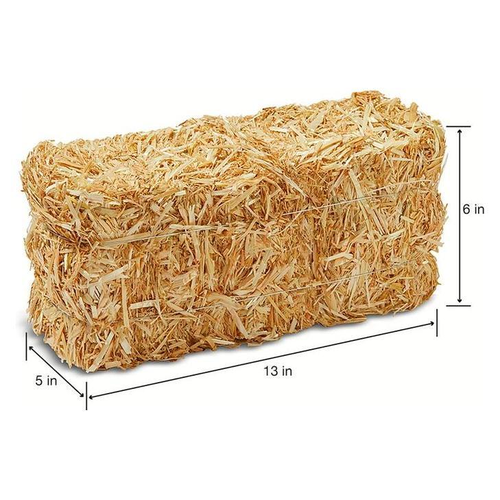 Decorative Straw Bale 5" x 6"x 13"