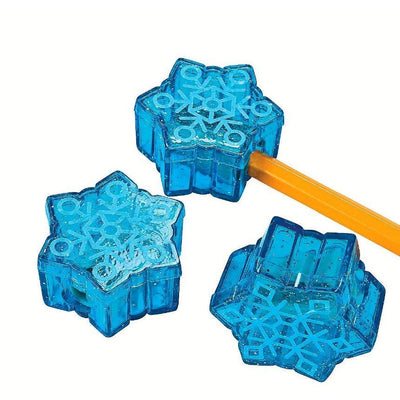 Snowflake Pencil Sharpener 12/pk