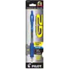 G2 Gel Pen Retractable Fine Point Blue