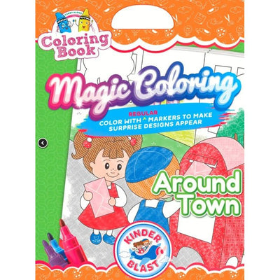 Magic Coloring Book - Around Town