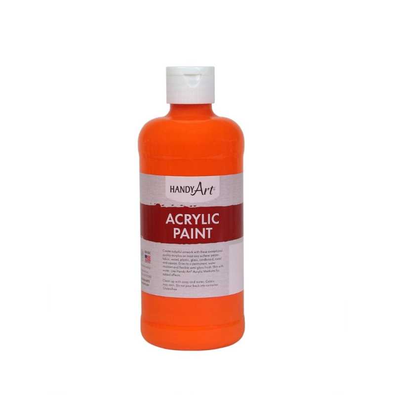 Acrylic Paint 8 Oz (Black)