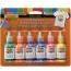 Scribbles 3D Fabric Paints 1oz 6/Pkg Crystal
