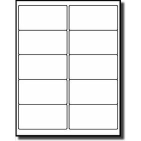 Clear Laser Labels (30/pg, 100/pk)