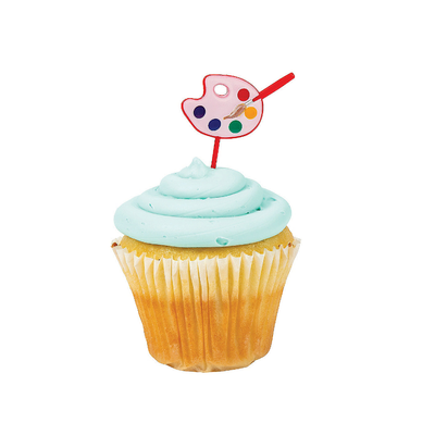 Plastic Artist Party Picks 25/pk