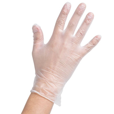 Noble Disposable vinyl gloves Medium 100/pk