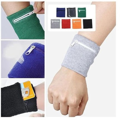 Breathable Wrist Wallet Pouch 1/pc 3.15"x3.15"x0.2"