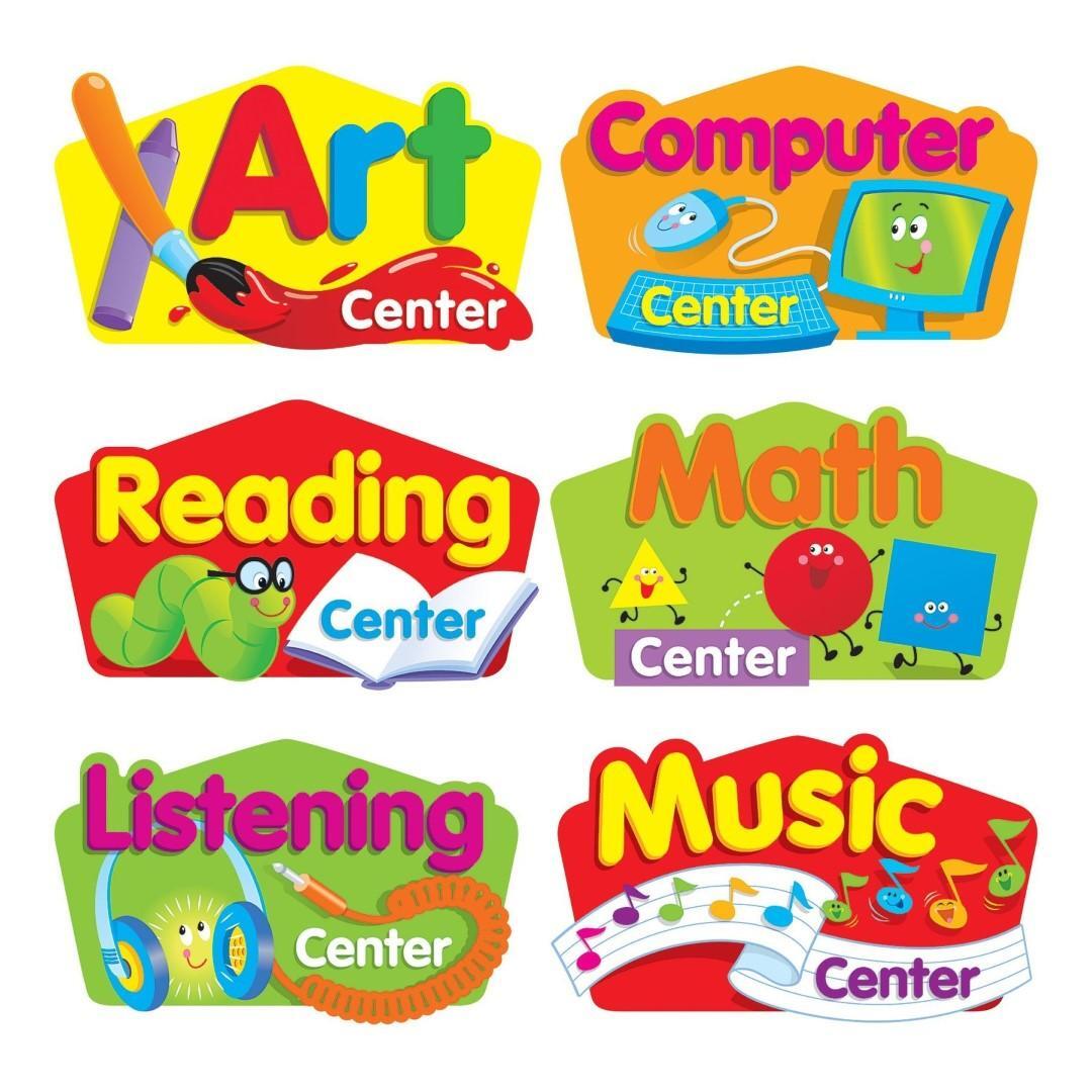 Primary Center Signs Mini Bulletin Board Set (Discontinued)