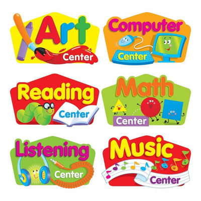 Primary Center Signs Mini Bulletin Board Set (Discontinued)