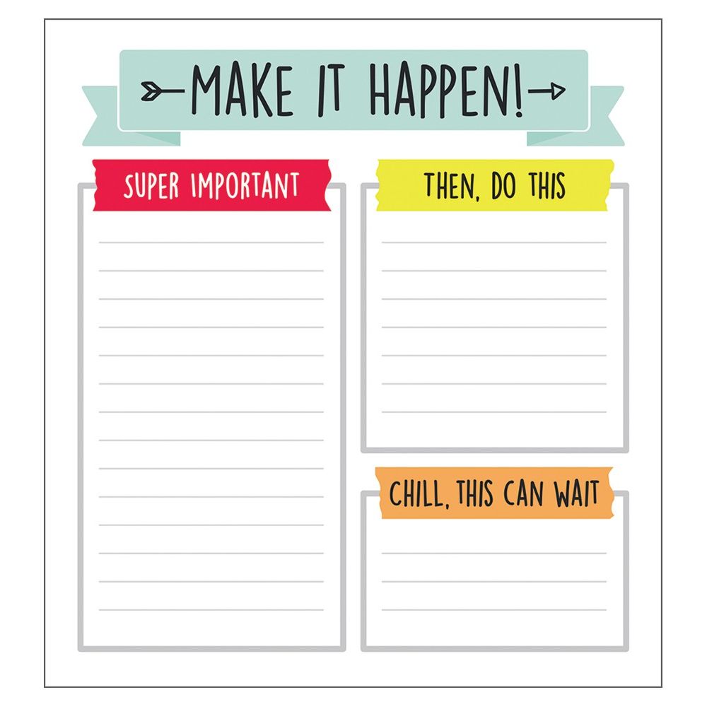 Aim High Notepad
