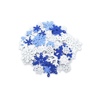 Foam Fun Snowflakes