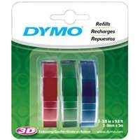 3 pk. Ass. Color Tape For Dymy