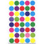 Color Coding Dot Sticker (Assorted Colors, 3/4", 25)