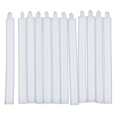 Miniature White Candles 12/pk