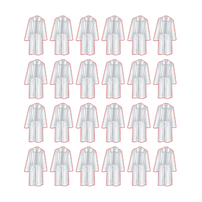 Kittel Stickers Die Cut Color Print 10/pk